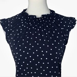 Tommy Hilfiger sleeveless polka dot dress